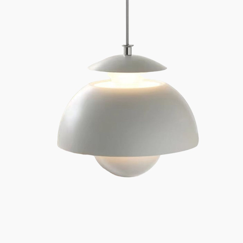 Moderne knospen-wandleuchte aus metall - LED-hängeleuchte mit verstellbarem kabel, 1 lichtquelle