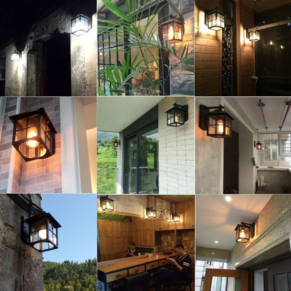 ClassicGlow - Vintage Wandlampe