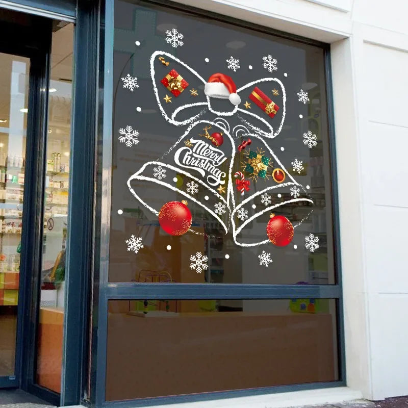 JingleBell | Weihnachtsglocken Fensteraufkleber
