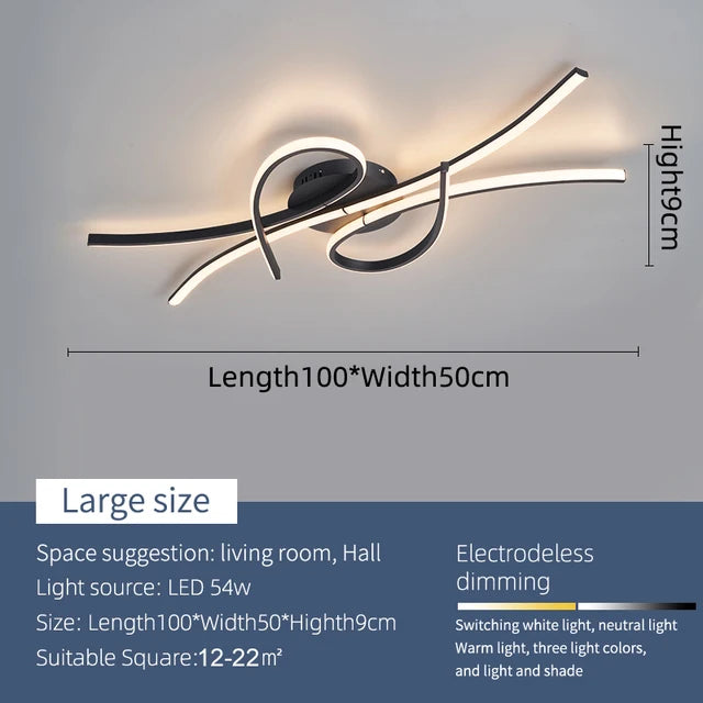 SmartGlow - Moderne LED-Deckenbeleuchtung mit Alexa-Kompatibilität