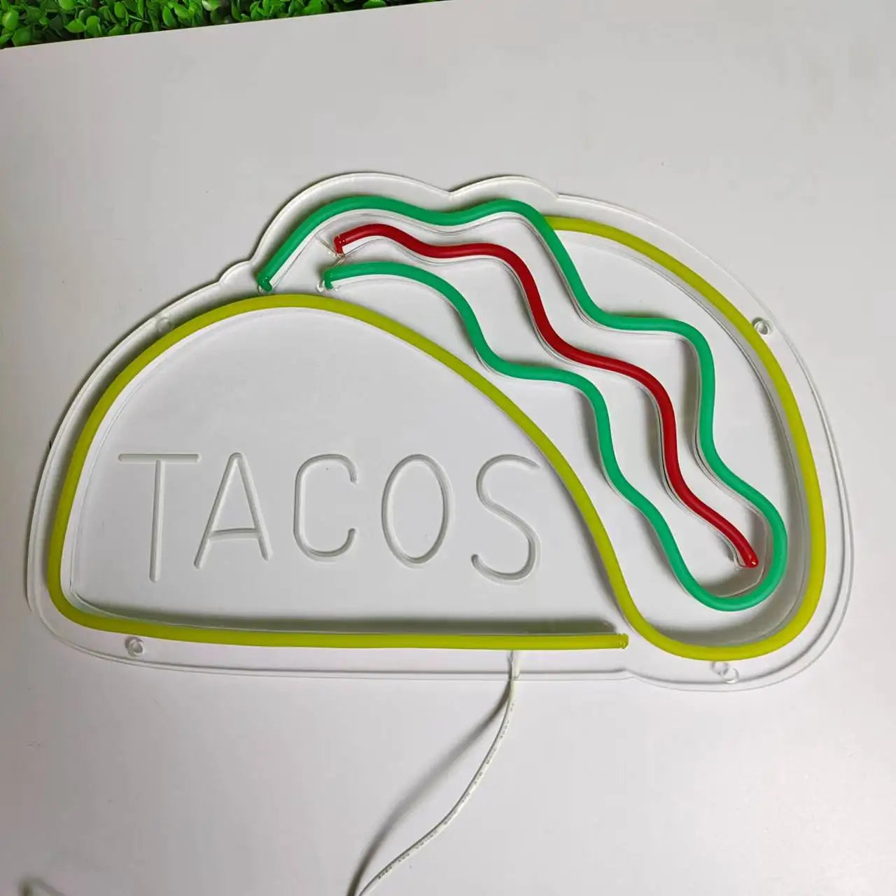 TastyTidbits - Neon Nachtlicht für Fast Food