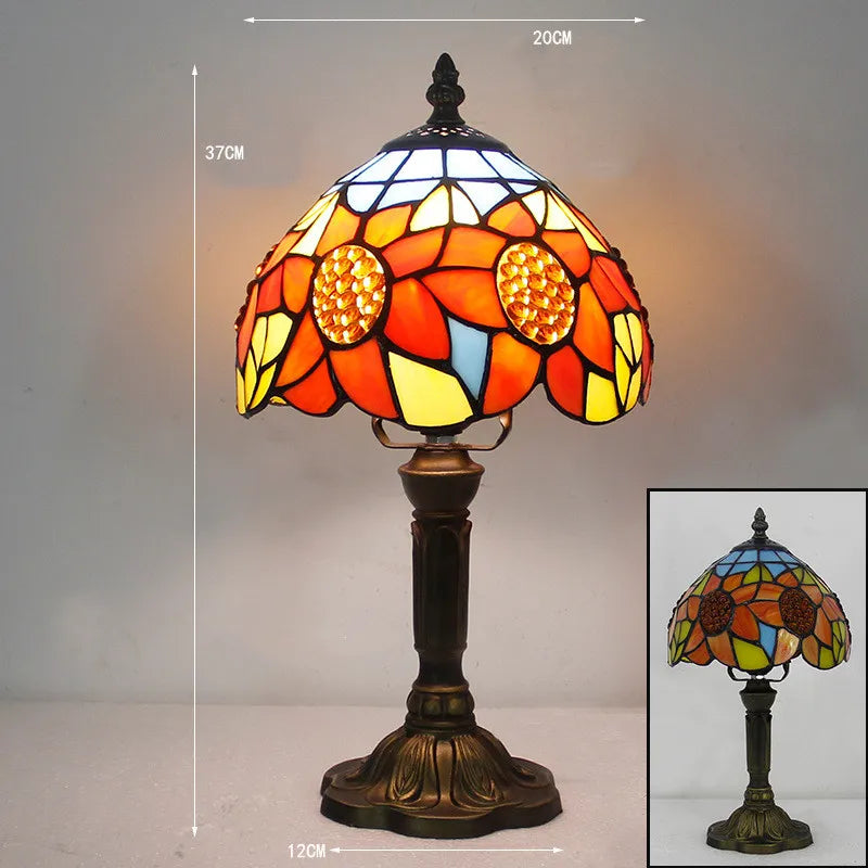 RadiantHue - Tiffany Schreibtischlampe