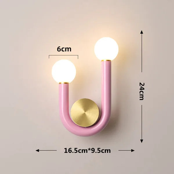 Flex U - U Vormige Wandleuchte