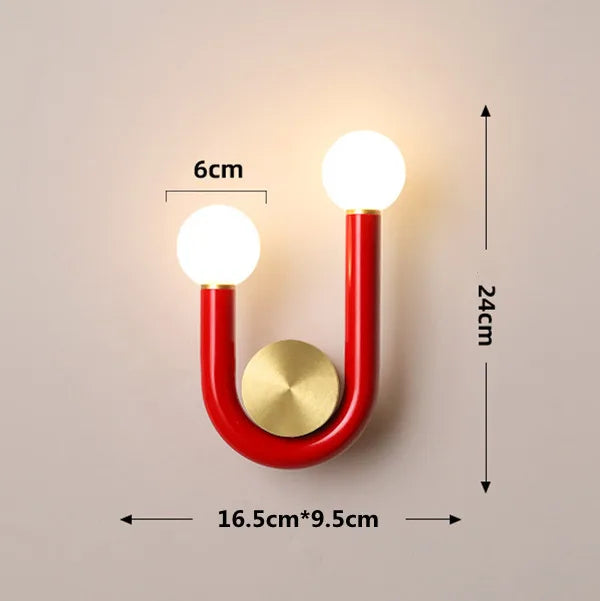 Flex U - U Vormige Wandleuchte