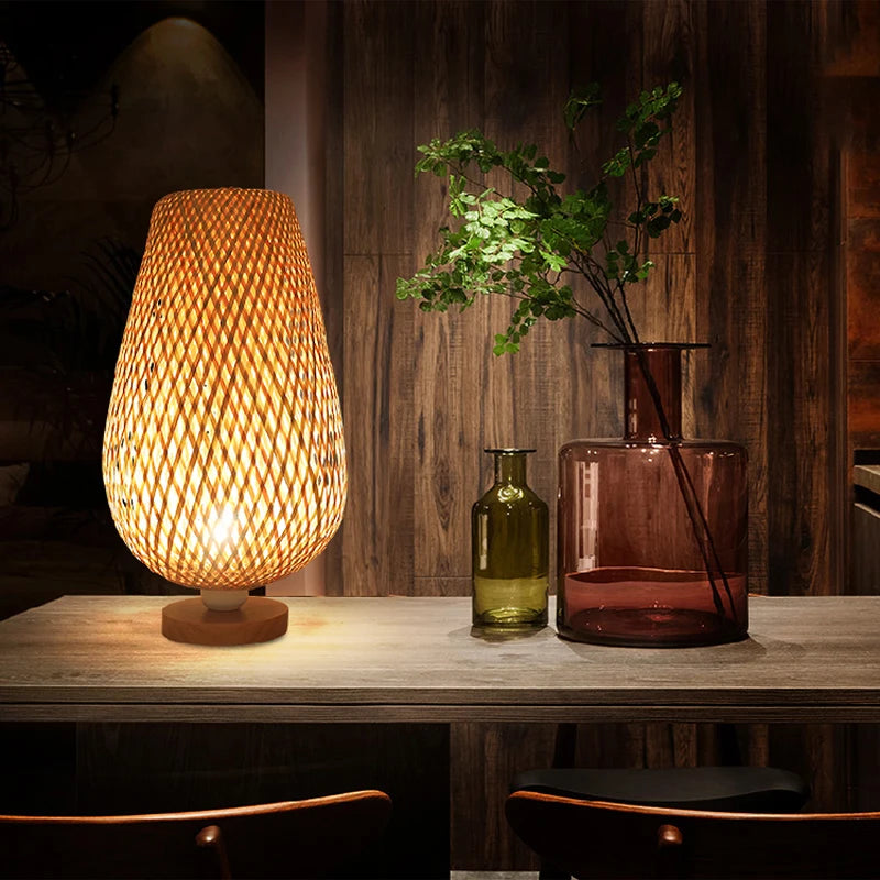RetroBambooCraft - Vintage Bamboohandicraft Lampen
