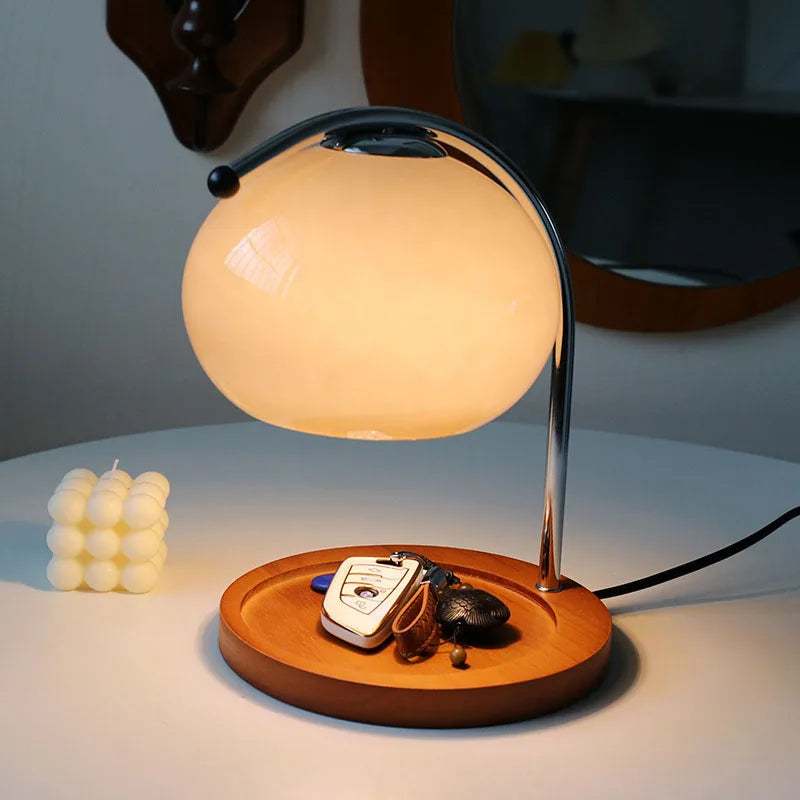 VintageAura - Vintage Glasur Tischlampe