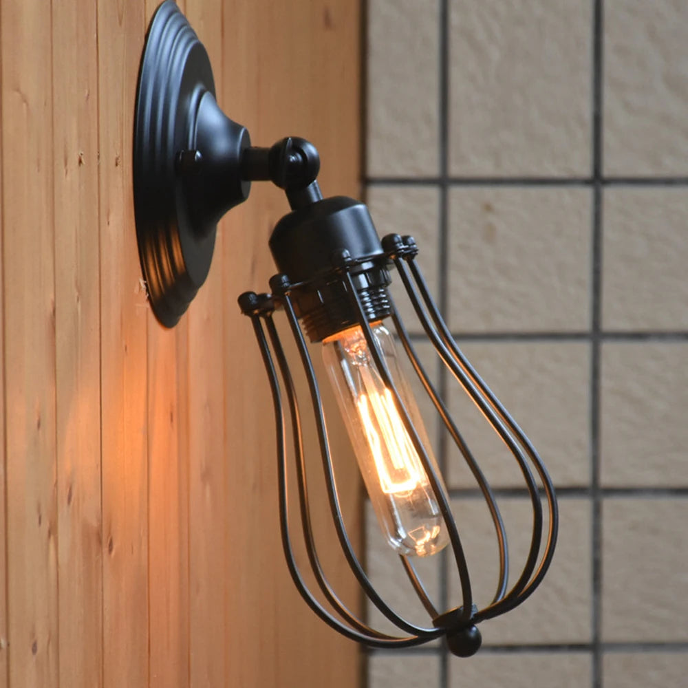 IndustrialCharm - Vintage Loft Wandleuchter