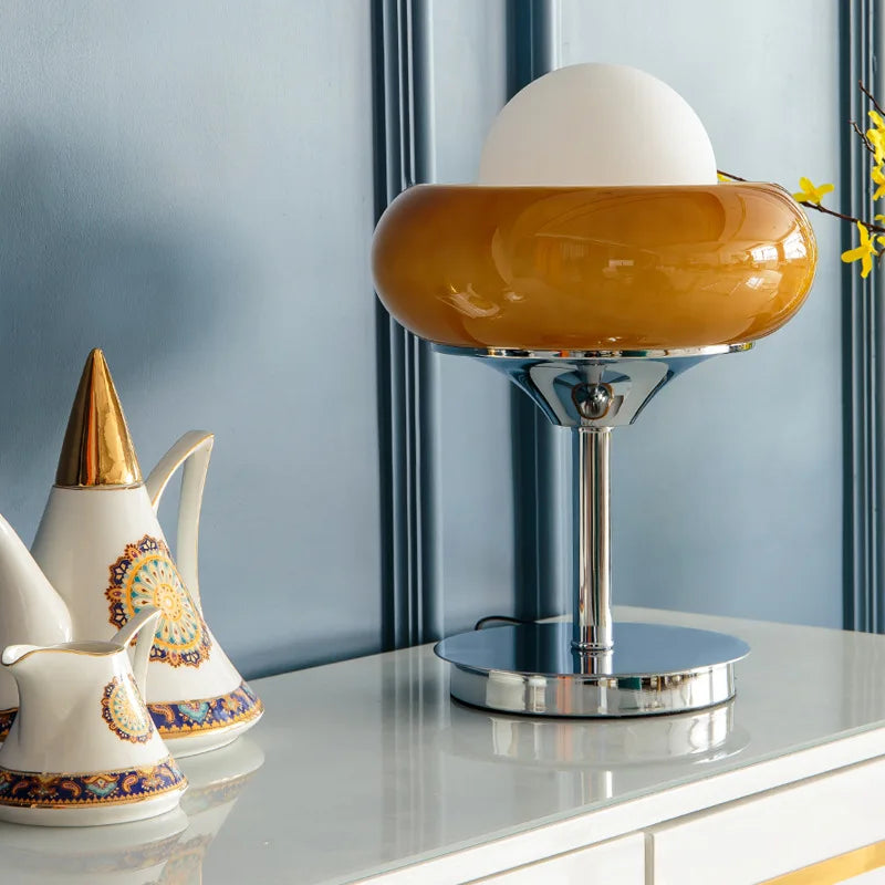 GlowClassic  - Vintage Orange Tischlampe