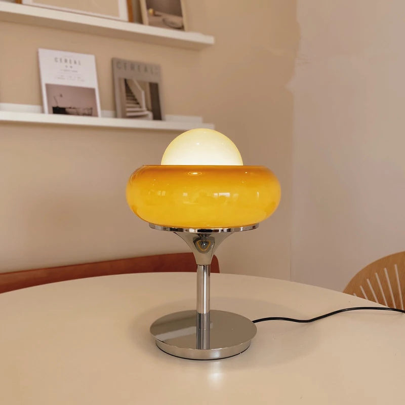 GlowClassic  - Vintage Orange Tischlampe