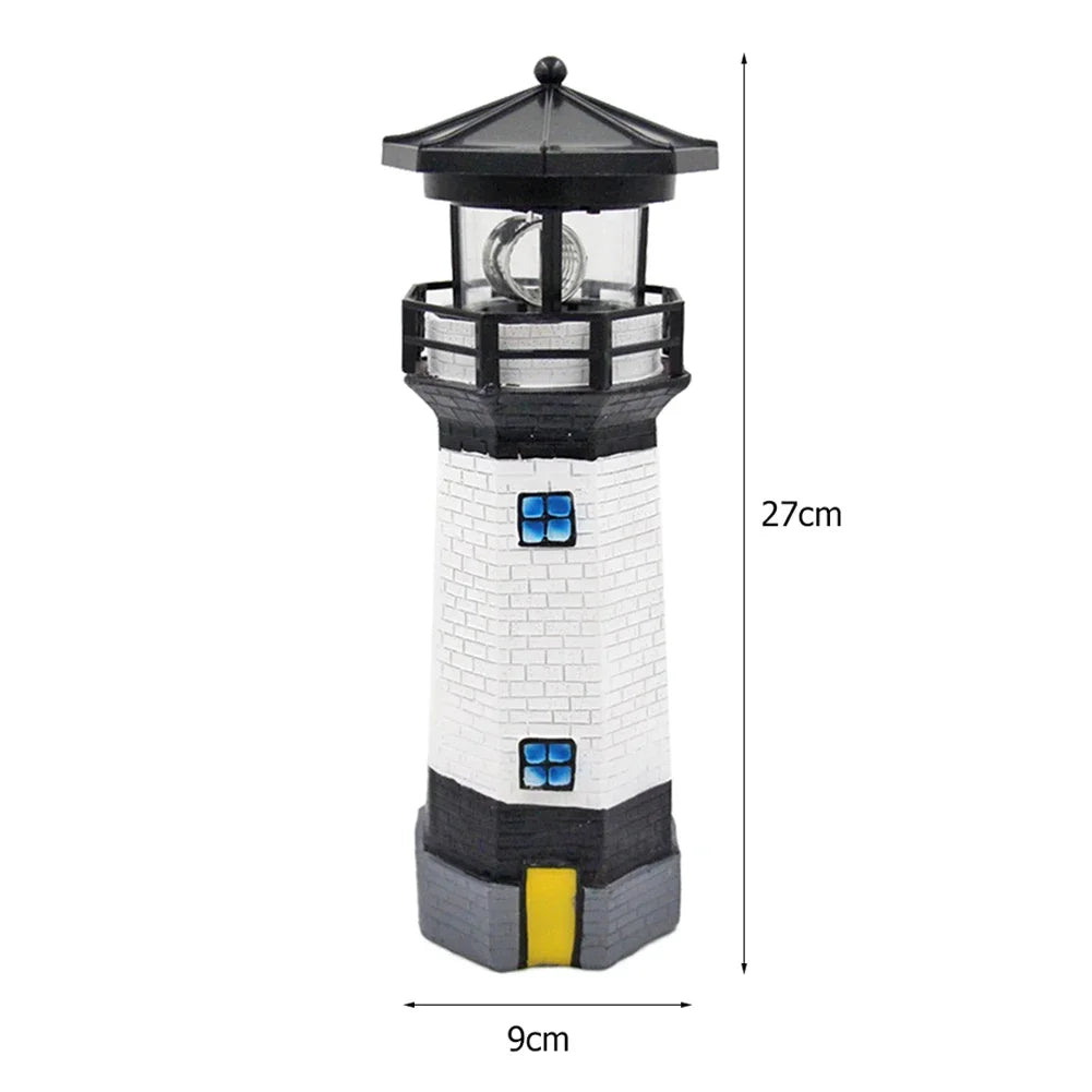 CoastalRay - Leuchtturm Solar Led Licht
