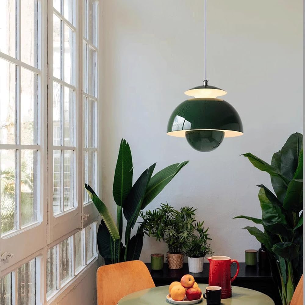 Moderne knospen-wandleuchte aus metall - LED-hängeleuchte mit verstellbarem kabel, 1 lichtquelle