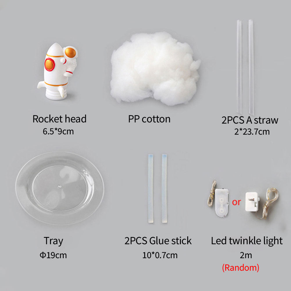 AstroLight | Kleine Raketentischlampe