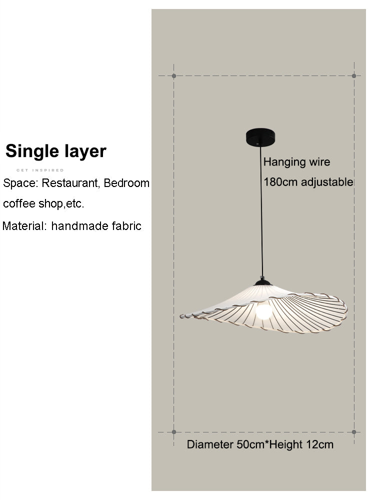 Luminous -  Stoff Led Pendelleuchte