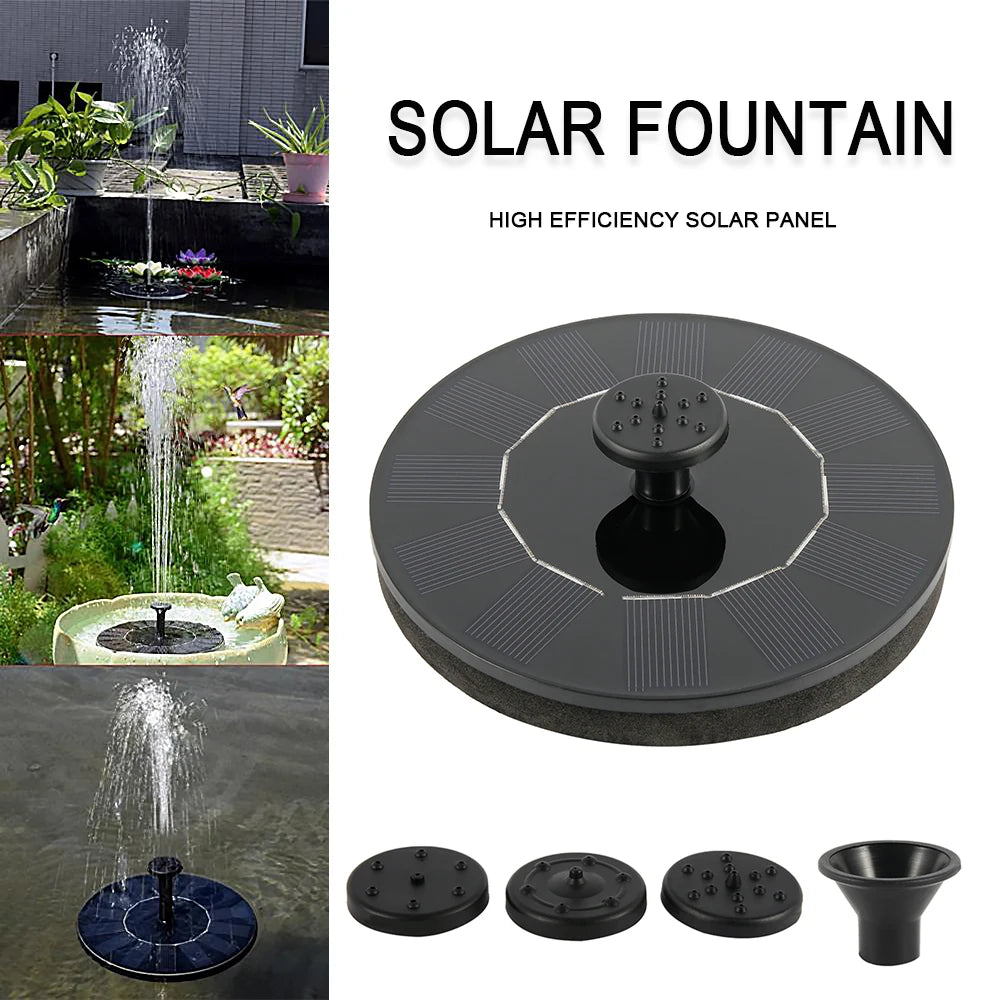 Solarenergie Wasserbrunnen