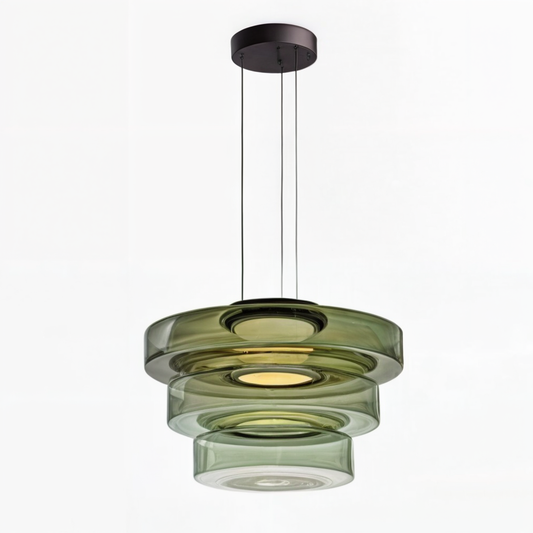 Moderne glas-pendelleuchte | verstellbares hängekabel, LED-lampen