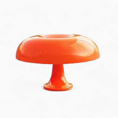 Moderne LED-tischlampe, dimmbares pilzdesign, warmweißes licht, 360°-beleuchtung, polycarbonat, 6W, für esszimmer und heimdekoration