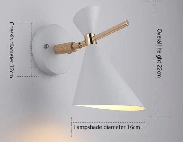 GlowEase - Verstellbare Lesewandlampen